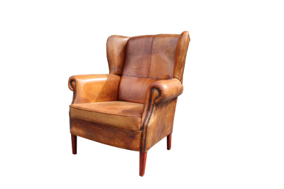 Poltrona Club vintage da lettura